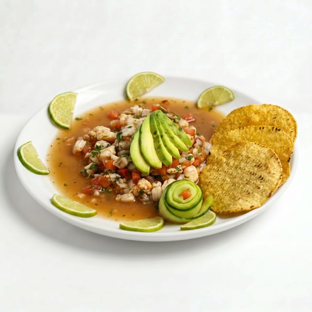Shrimp Ceviche.