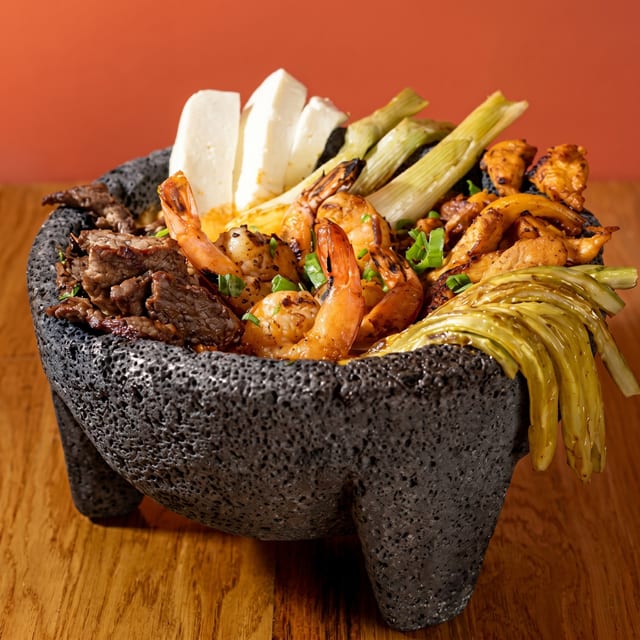 Mixed Molcajete Platter.