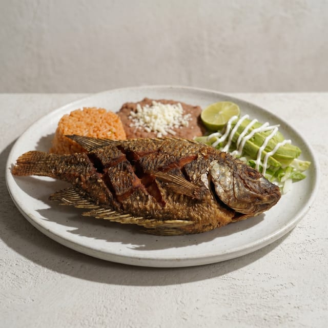Fried Mojarra.